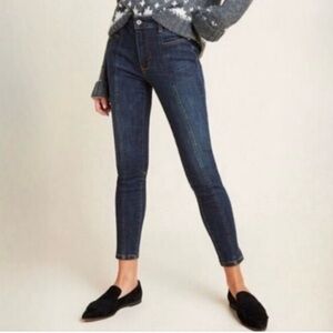 💵Anthropologie Pilcro and the Letterpress High Rise Denim Legging Size 29